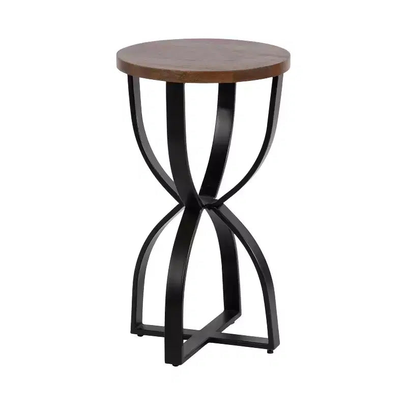 Kate and Laurel Ullot Round Side Table