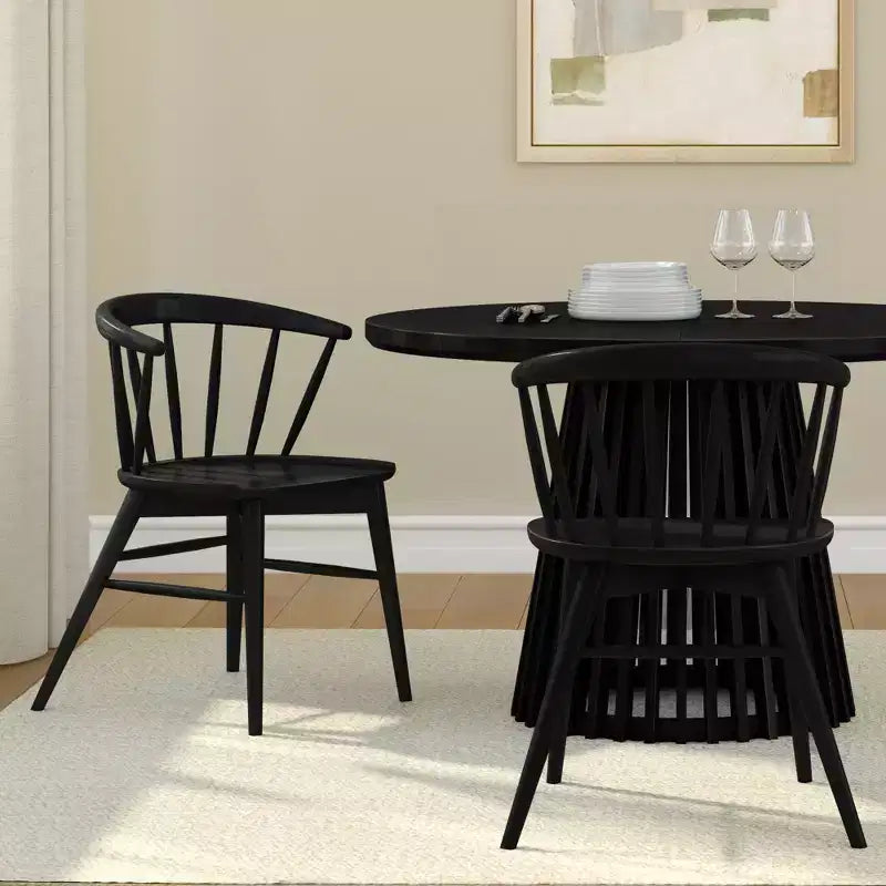 Chaises de salle à manger, chaise de cuisine en bois massif