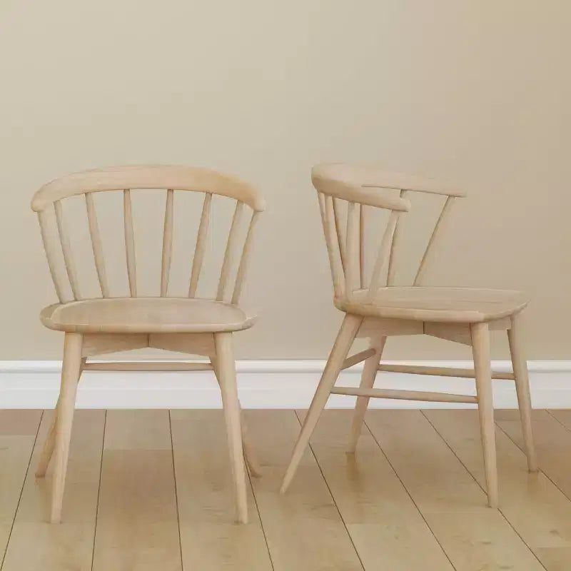 Chaises de salle à manger, chaise de cuisine en bois massif
