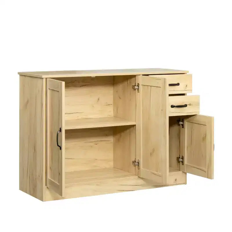 Buffet/bahut moderne en bois à 3 portes, meuble de rangement pour entrée/salle à manger