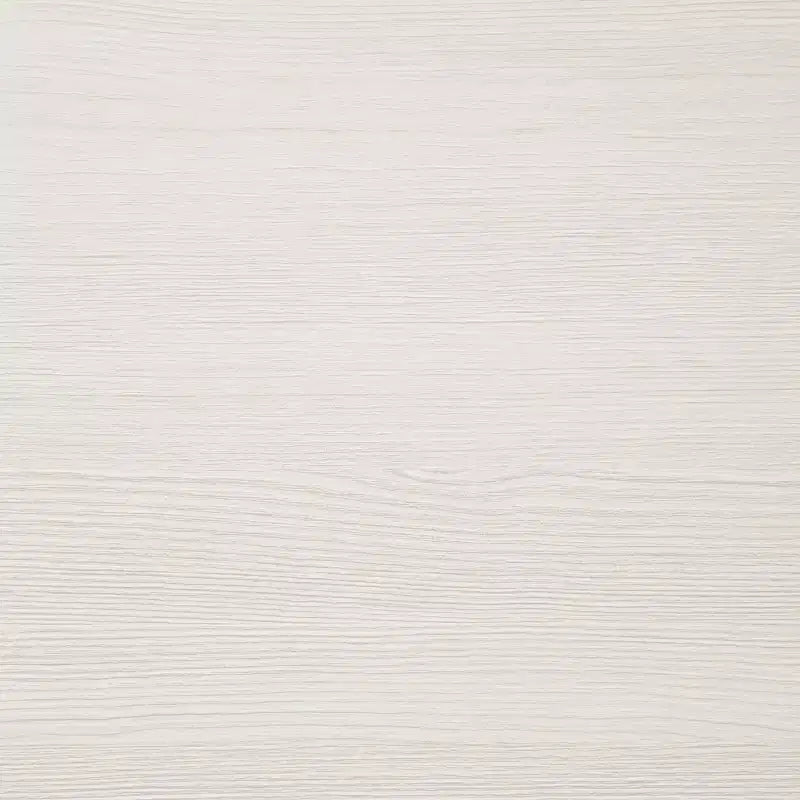 Bureau avec tiroir et étagère Chêne blanc Structure en acier robuste, Surface en MDF