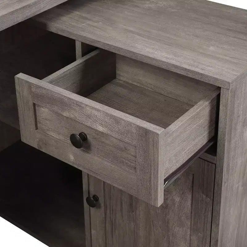 Poste de travail - Mobilier de bureau moderne du milieu du siècle avec rangement