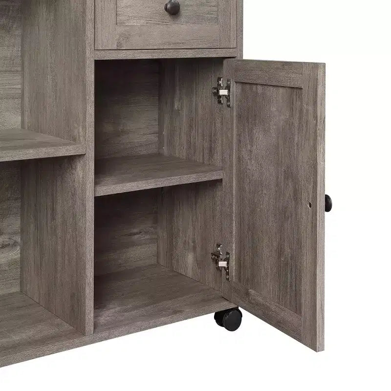 Poste de travail - Mobilier de bureau moderne du milieu du siècle avec rangement
