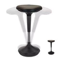 Wobble Standing Desk Office Chair Black Vinyl - Uncaged Ergonomics
