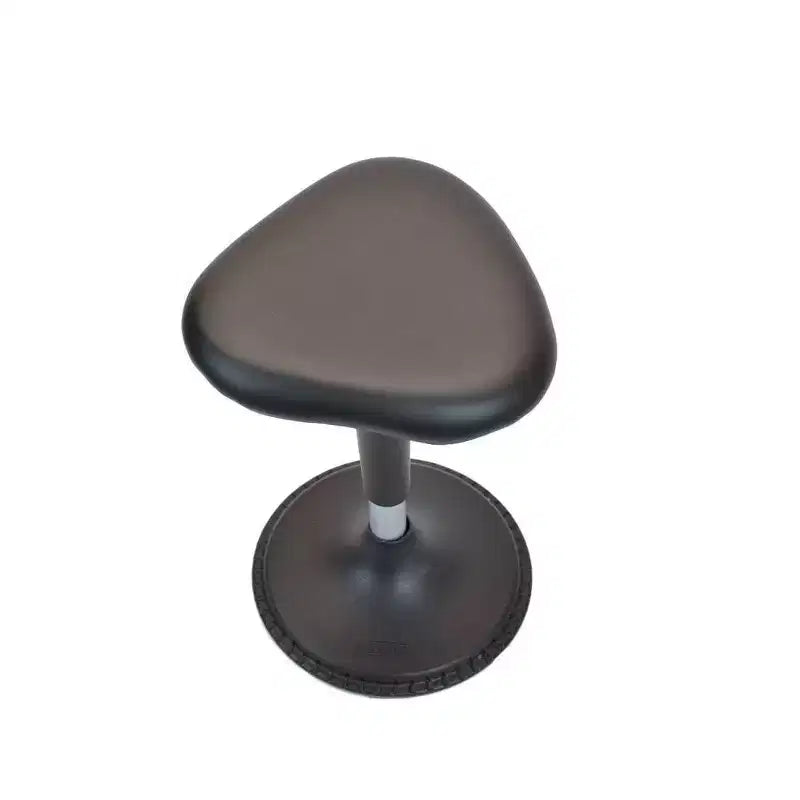 Chaise de bureau debout en vinyle noir - Uncaged Ergonomics