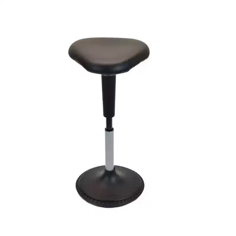 Chaise de bureau debout en vinyle noir - Uncaged Ergonomics