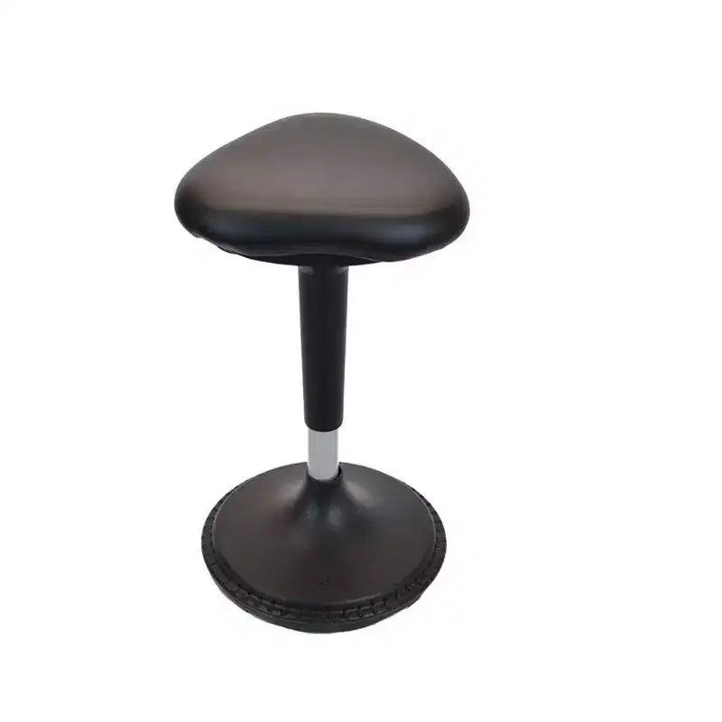 Chaise de bureau debout en vinyle noir - Uncaged Ergonomics