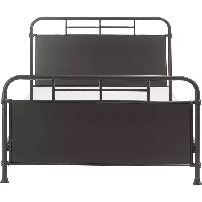 Tavor Industrial Metal Bed - Finch