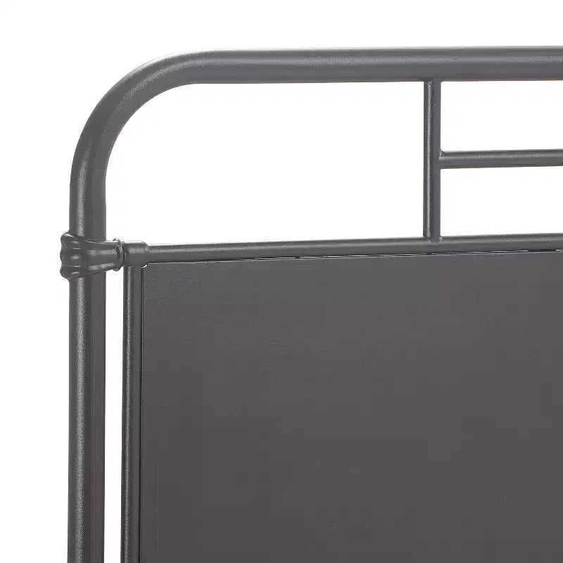 Lit en métal de style industriel