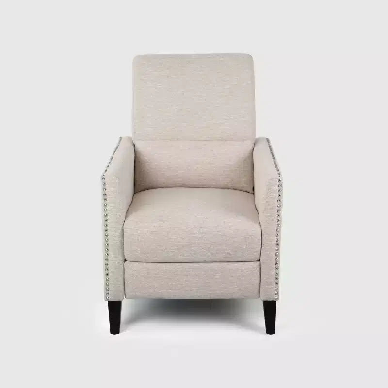 Fauteuil inclinable contemporain à dossier poussoir