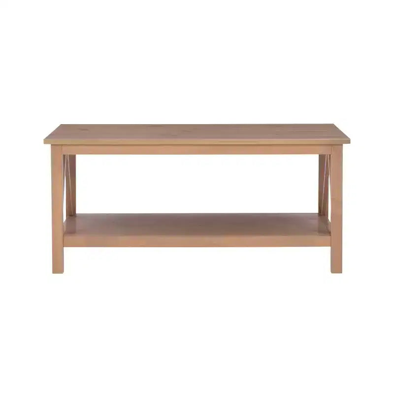Table basse brun bois flotté