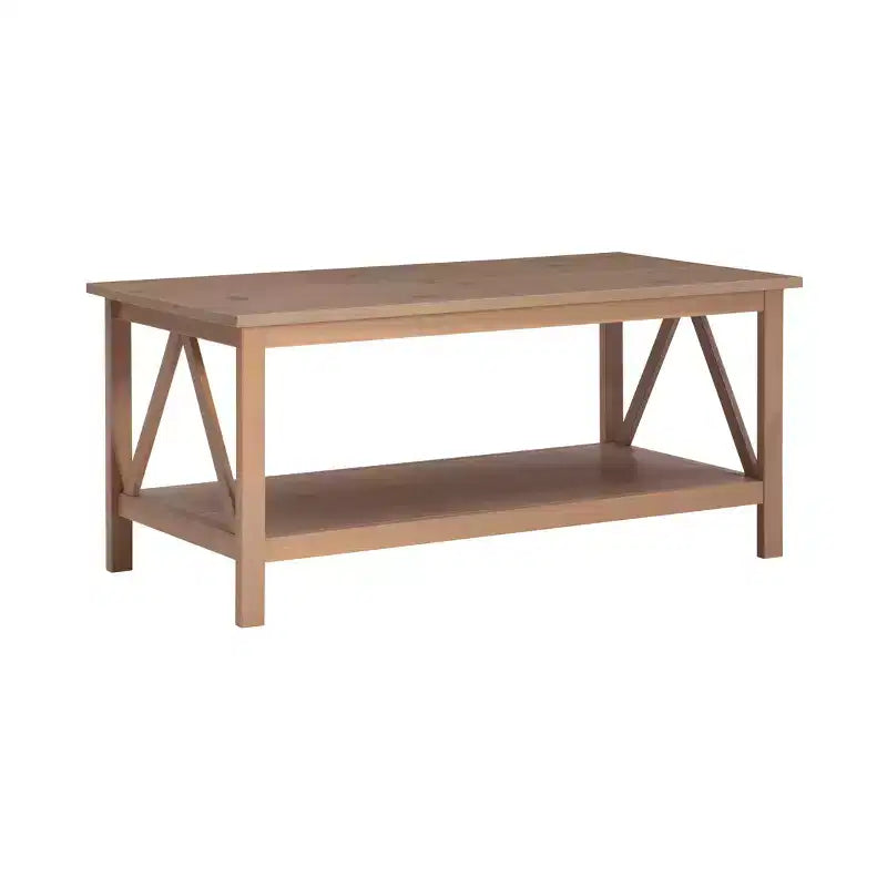 Table basse brun bois flotté