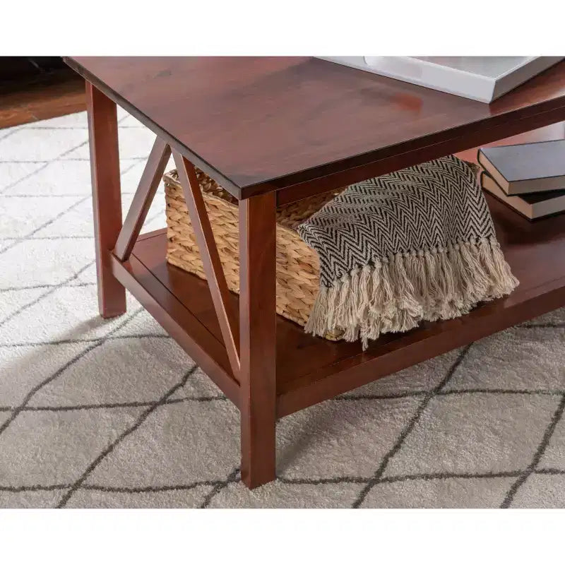 Table basse brun bois flotté