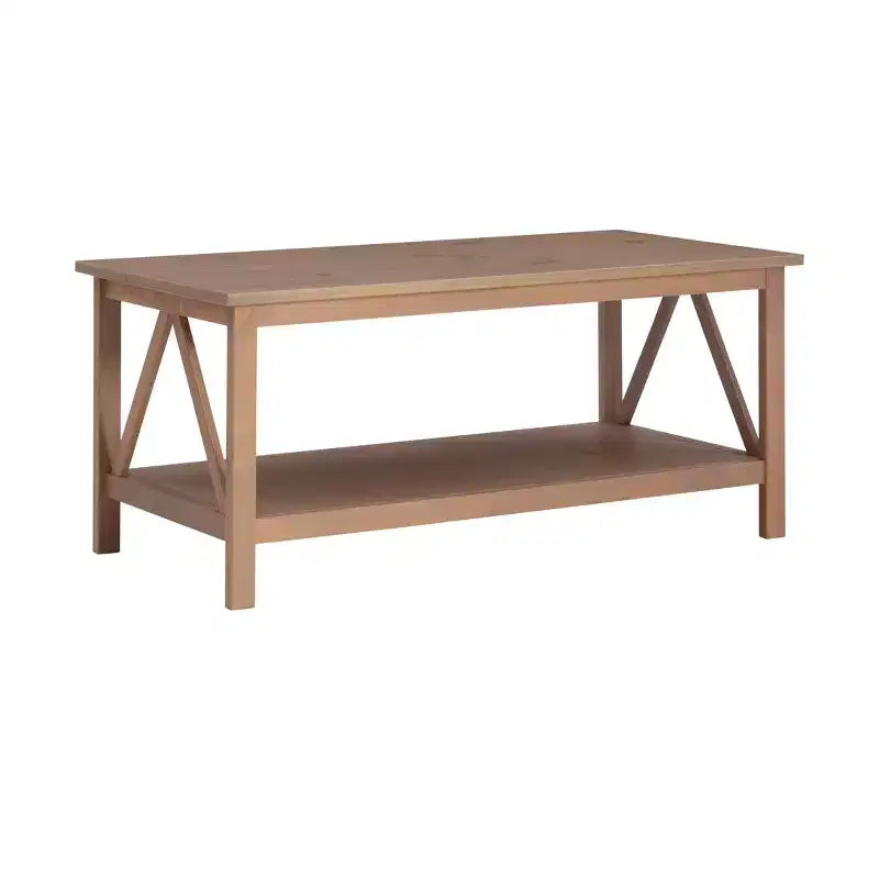 Table basse brun bois flotté