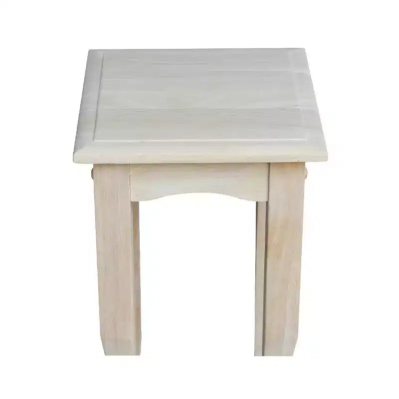 Table basse cadre bois massif