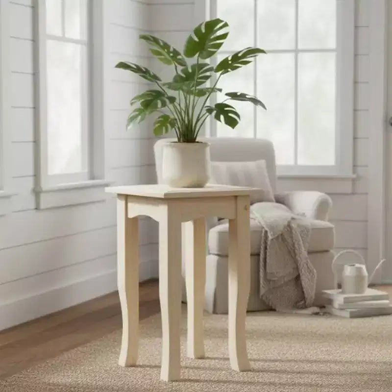 Table basse cadre bois massif