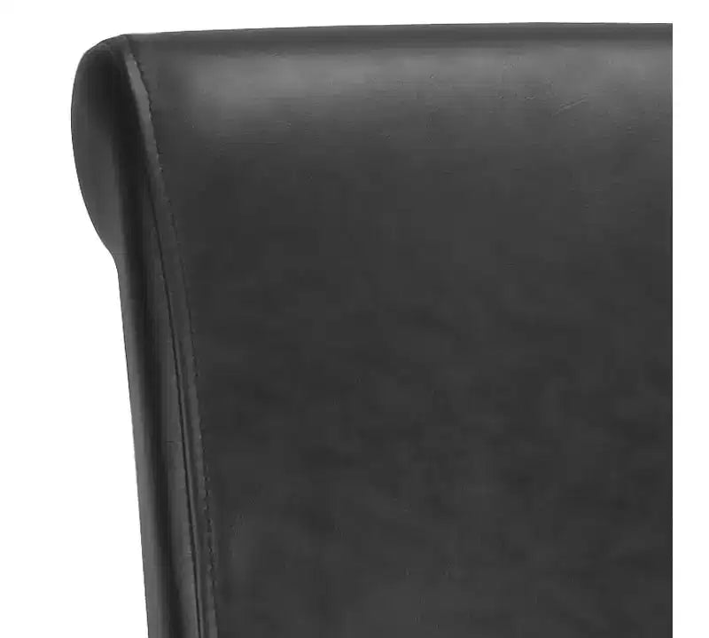 Tabouret de comptoir rembourré sans accoudoirs