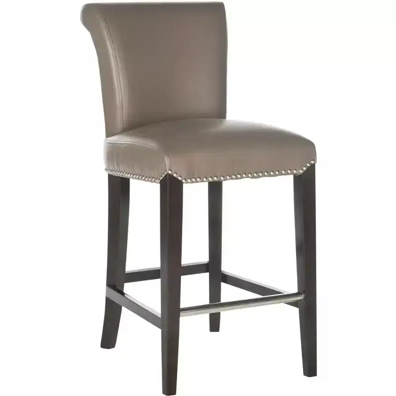 Tabouret de comptoir rembourré sans accoudoirs