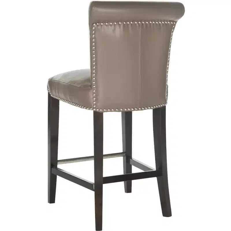 Tabouret de comptoir rembourré sans accoudoirs