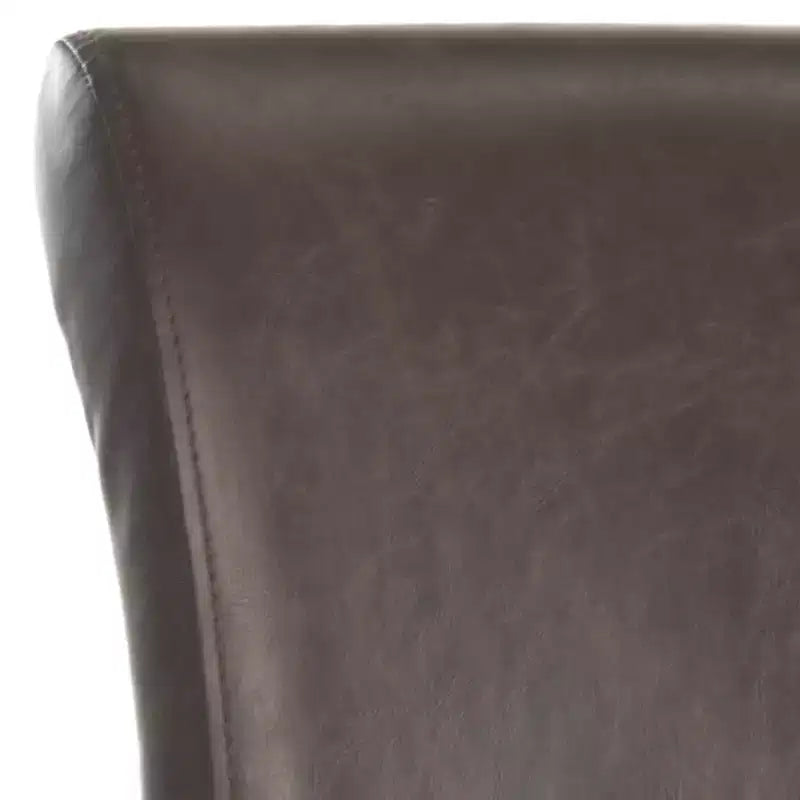 Tabouret de comptoir rembourré sans accoudoirs