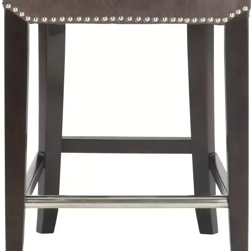 Tabouret de comptoir rembourré sans accoudoirs