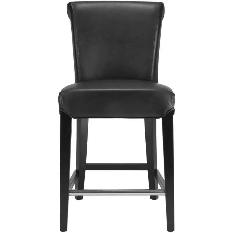 Tabouret de comptoir rembourré sans accoudoirs