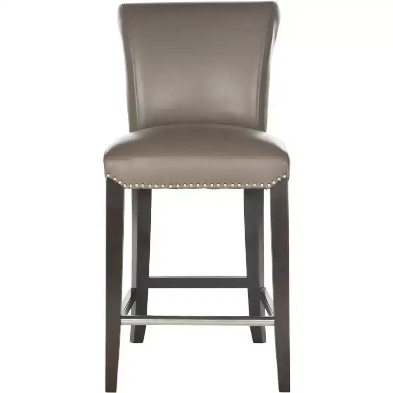 Tabouret de comptoir rembourré sans accoudoirs