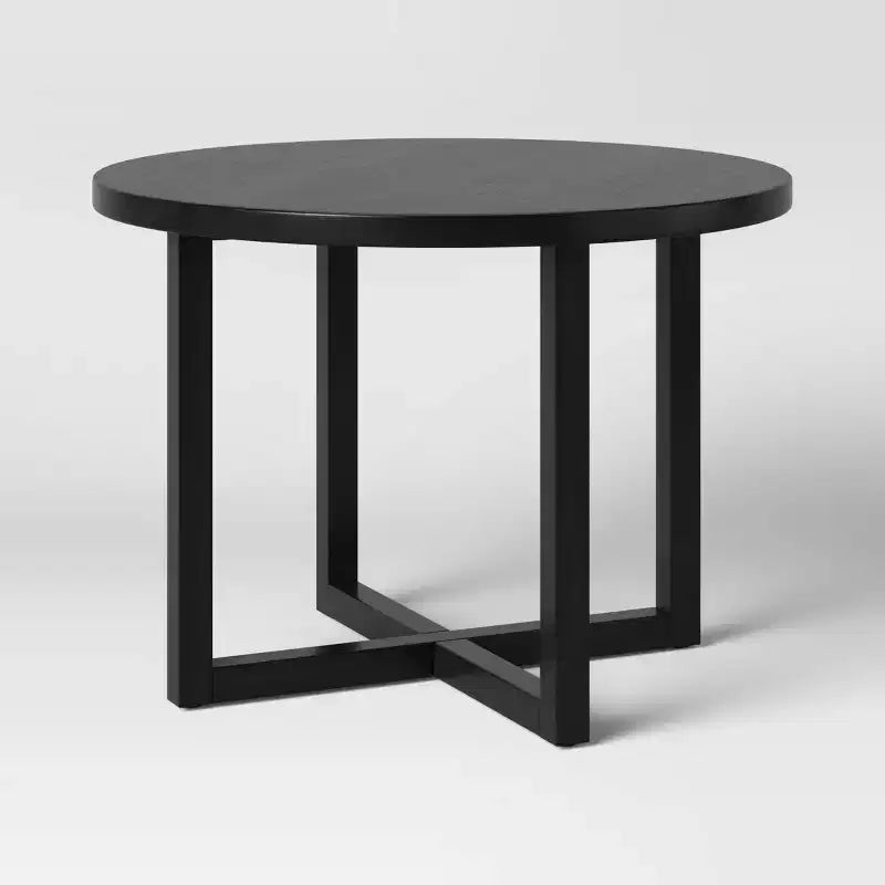 Keener All Wood Round Dining Table - Threshold