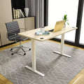 Plateau universel pour cadre de bureau standard et assis-debout Naturel